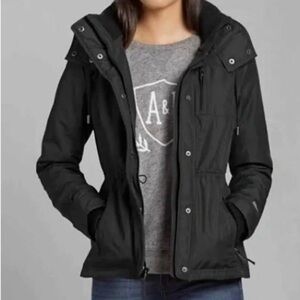 Abercrombie & Fitch All Season Weather Warrior Jacket with Hood Womens Size S